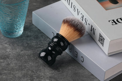 Yaqi 24MM Men's Shaving Brush  Resin Handle Nylon For Men Clearance Beard Professional Barber Face Cleaning Shaving Brush Tool