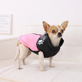 Warm Pet Clothing Winter Reflective Dog Costume Soft Windproof Zipper Jacket Coat With D-ring For Small Dog Chihuahua Labrador