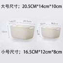 Home Accessories Plastic Washing Storage Basket for Kitchen Snack Box Bathroom Shower Frame