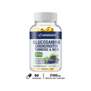 Glucosamine Chondroitin MSM Turmeric Boswellia - Antioxidant, Supports Joint and Bone HealthSupplement