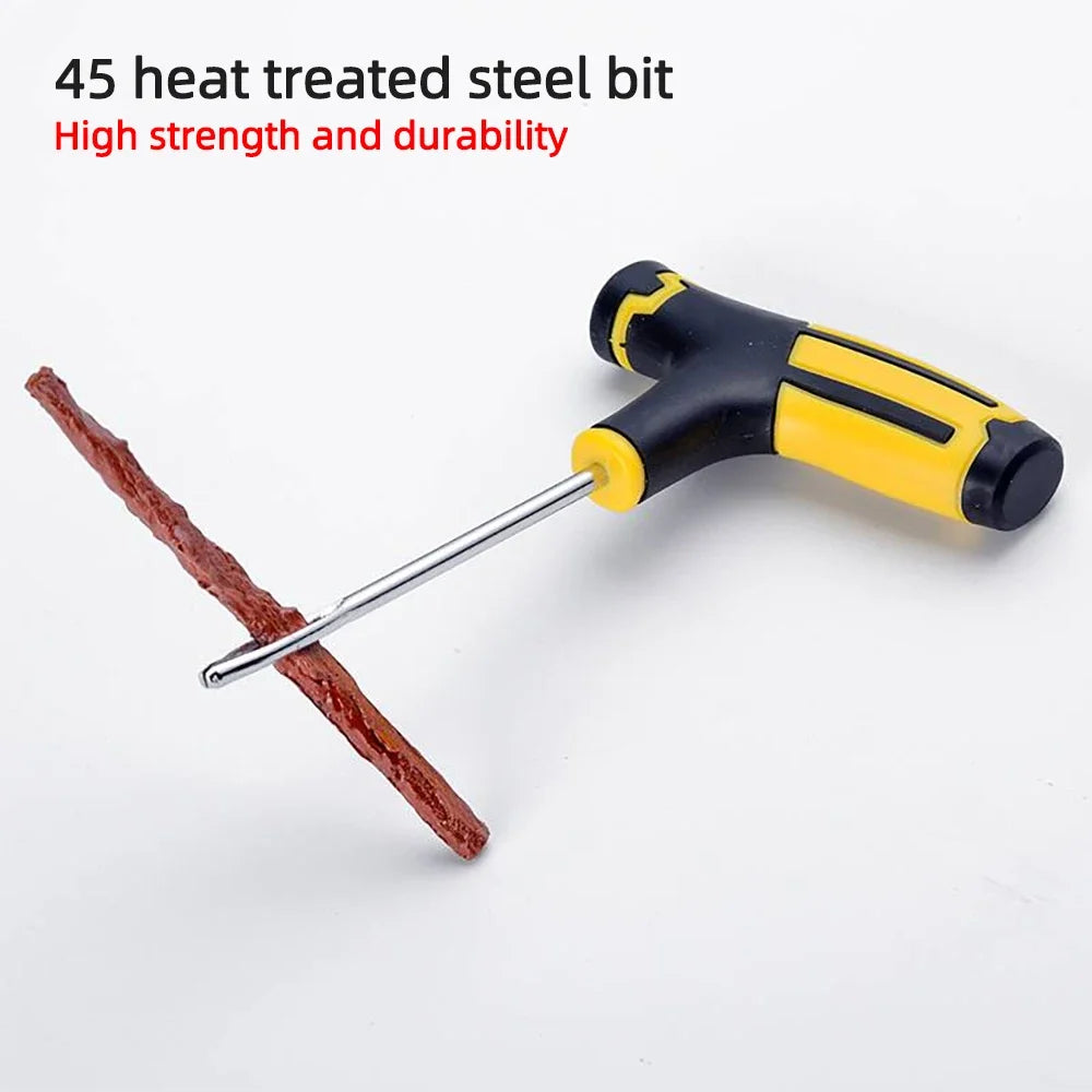 New Car Tire Repair Kit Puncture Plug Tools Tyre Puncture Emergency for Universal Tire Strips Stiring Glue Repair Tool Kit