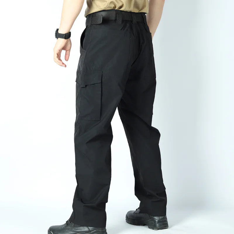 Men's Quick Dry Tactical Pants Water Resistant Outdoor Pants Lightweight Stretch Cargo Hiking Mountain Fishing Camping Pants