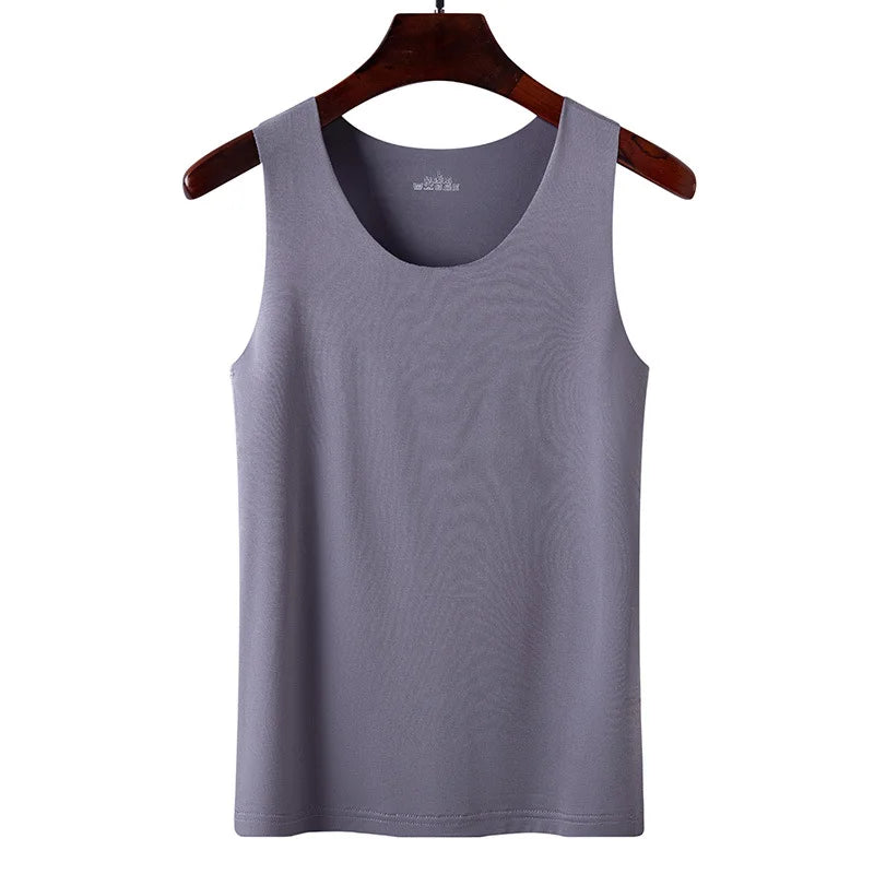 Summer Women Tank Tops Ice Silk Seamless Vest  Female Thin Breathable Sleeveless Shirts Slim Camisoles Undershirts Black M-4XL
