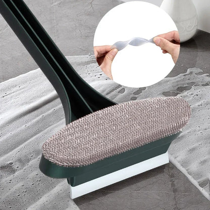 Escova multifuncional anti-mosquito para tela, escova de vidro seca e molhada, dupla utilização, limpeza doméstica, poeira, ferramenta de limpeza de janelas