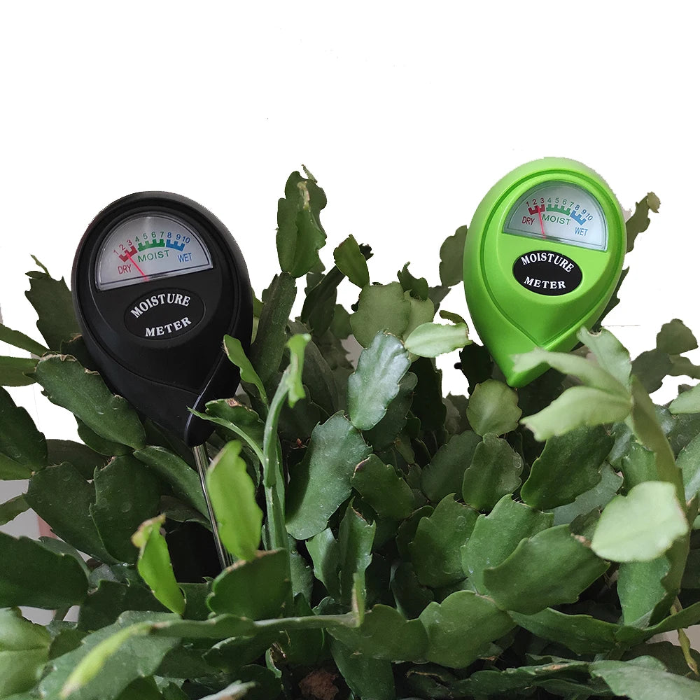 Sensor de humedad del suelo, medidor de humedad para plantas de flores de exterior, herramienta de medición de humedad seca y húmeda, detector de riego del suelo, sonda higrómetro