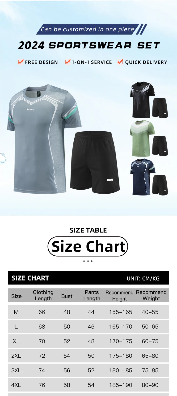 Fitness Clothes Ice Silk Quick Drying T-shirt Suit Men Short Sleeve Running Sportswear Shorts Tracksuit Gym Sports Training Sets