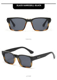 Light Luxury Square Sunglasses Minimalist Design Elegant Unisex Uv400 Protection Sun Glasses 9017