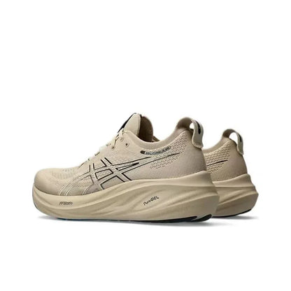 Zapatillas de running Asics Nimbus 26 originales para hombre, amortiguación, estabilidad, deportivas Asics unisex, color blanco