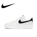 Nike Original White Air Force 1 07 Low Trendy Board Shoes Lightweight Breathable Mens Casual Shoes