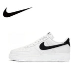 Nike Original White Air Force 1 07 Low Trendy Board Shoes Lightweight Breathable Men's Casual Shoes