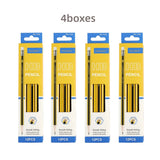 12PCS Woodcased Pencils with Eraser Pre-sharpened HB Lead Graphite Pencils for Students Adults School, Office