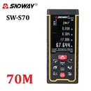 SNDWAY Laser Distance Meter Tape measure Digital Camera Function Laser Range Finder Tape Angle Rangefinder measure Tool
