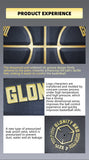 Black Gold Basketball Official Size 7 Composite Leather For Men's and Women's Outdoor Indoor Durable Training Ball High Quality