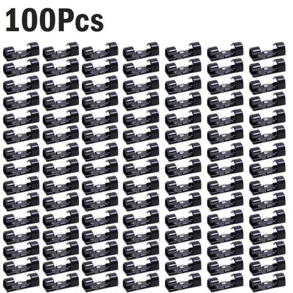 1/100Pcs Cable Clips Self-Adhesive Cable Organizer Cord Management System Cord Holder for Wire Management Desk Car Office Home