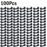 1/100Pcs Cable Clips Self-Adhesive Cable Organizer Cord Management System Cord Holder for Wire Management Desk Car Office Home