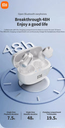 Xiaomi Redmi V12 Open Ear Clip Headphones True Wireless Earbuds Bluetooth5.3 Sports Earphones Waterproof Gaming Headset With Mic