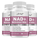 NAD+ Resveratrol Supplements - Anti Aging and Natural Cell Regeneration, for Cellular Health, Strengthens Immune SystemSupplemen