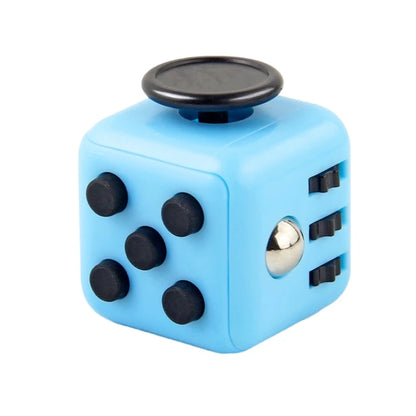 Anti-Irritability Decompression Toy, Hand Pinching, Anxiety Relief, Playable Fingertip Dice, Magic Cube, 6 Sides 