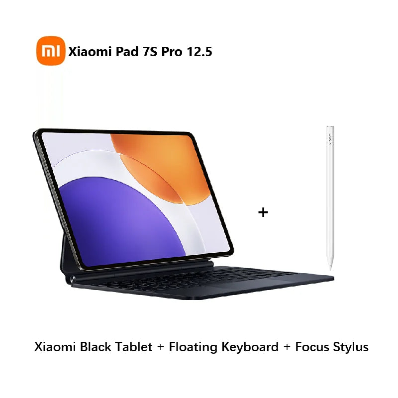 Xiaomi Tablet Xiaomi Pad 7S Pro 12.5 2025 12.5"3.2K XRing O1 processor 12GB+512GB Xiaomi HyperOS 2 system 10610mAh Tablet PC