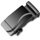 Men's Leather Belt Buckle Single Knot Casual Cross-border Style 4.0 Automatic Width 3.5cm