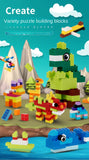 Juego de 1000 bloques de construcción creativos DIY, bloques de construcción clásicos urbanos ensamblados, regalo de cumpleaños, juguetes educativos para niños