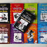 8 Books/set 1-8/9-16 English Diary of A Wimpy Kid Comic Novel Storybook Children Reading Literature Gift