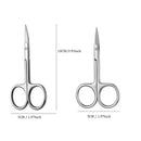 10cm/11.5cm/13cm/14cm/16 cm Animal Veterinary Vet Medical Stainless Steel Surgical Scissors Straight curved Tip Haircut Scissors