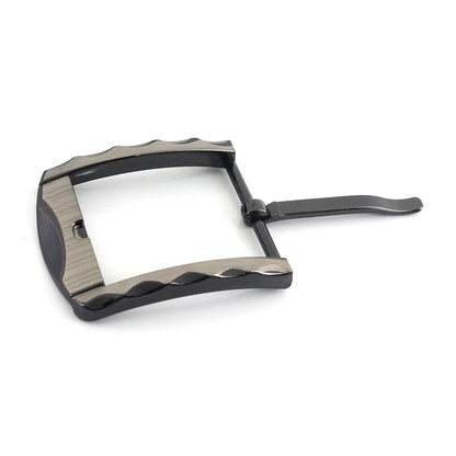 1piece 40mm Metal Belt Buckle Half Heel Bar Buckle Men's  Single Pin Buckle Leather Belt Parts Accesories DIY Fit for 36-39mm