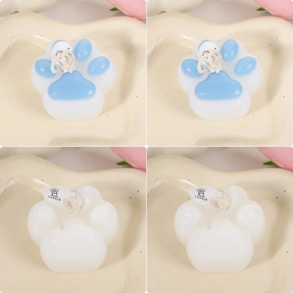 1pc/4pc Cat Paw Design Scented Candle ,For Birthday, Valentine's Day, Diy Home Decoration, party decoration, wedding souvenirs
