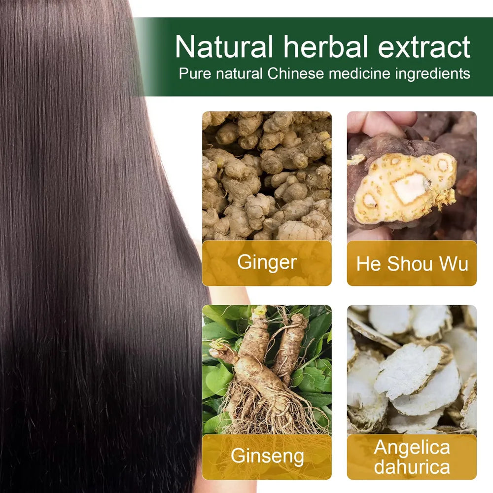 Hair growth cream, ginger, alopecia, repair, hair loss prevention, baldness treatment, dense fortifier, hair care products