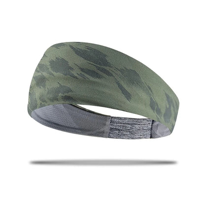 1pc Running Sweat Absorbing Sports Hair Band Yoga Breathable Antiperspirant Band Men's and Women's Basketball Hair Band