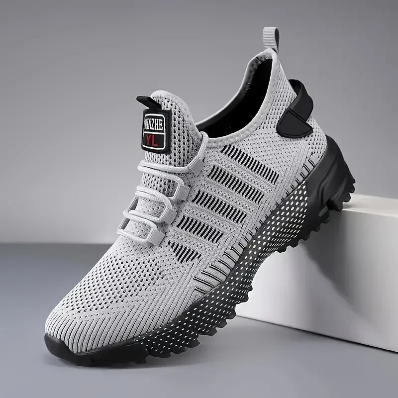 New 2025 Men Running Shoes Breathable Outdoor Sports Shoes Lightweight Sneakers for Men Comfortable Athletic Training Footwear