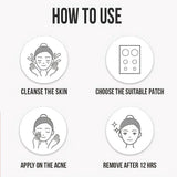 360/720/1080 Counts Hydrocolloid Invisible Pimple Patch Acne Stickers Face Concealer For Spots Acne Pimples Beauty Makeup Tool