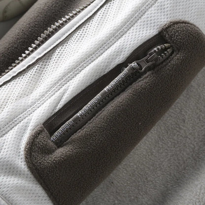 Chaqueta informal de marca FGKKS 2023 para hombre, chaqueta de lana gruesa, diseño de alta calidad, chaqueta cálida de moda para hombre