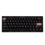 CIDOO QK61 V2 VIA-Programmable 60% Gasket Mount Wired/2.4GHz Wireless/Bluetooth Compact Keyboard with South-Facing LEDs