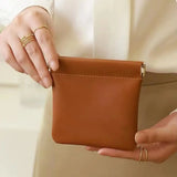 Fashion Simple Lipstick Makeup Bag Portable PU Jewelry Handbag Travel Mini Cosmetic Organizer Pouch for Women Girls