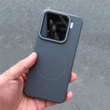 Luxury Magnetic Hard Case for Xiaomi Mi 13 14 14T 15 Ultra Redmi Note 13R 14 Pro Poco F5 F6 F7 For Magsafe Wireless Charge Cover