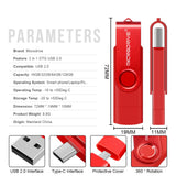 Metal OTG 2 IN 1 Type C pen drive 128GB usb memory stick 4GB 8GB 32GB 64GB 128GB cle usb cle usb flash drive memoria usb