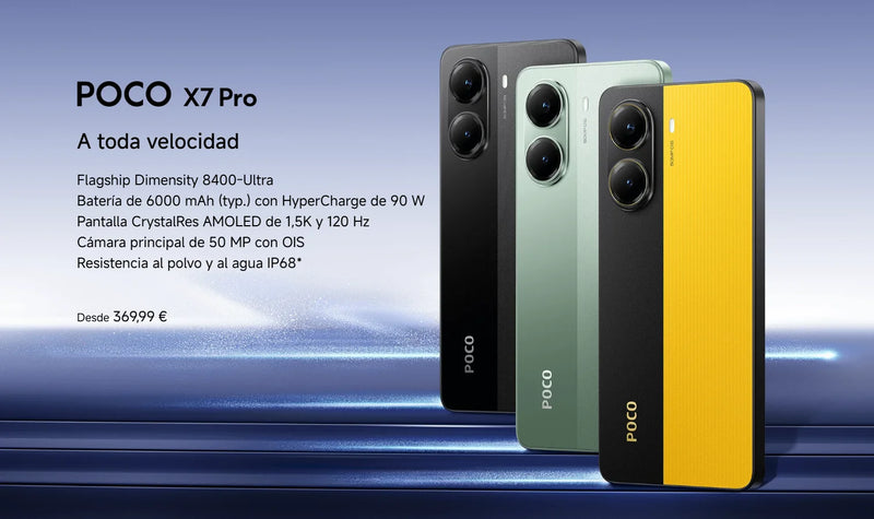 POCO X7 Pro 8GB/256GB 12GB/256GB 12GB/512GB NFC without EU Charger Global Version Cellphone