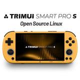 TRIMUI SMART PRO S Handheld Game Console 4.96''IPS Screen Allwinner A523 Processor Hall Joystick RGB Lighting TG5050 Game Player