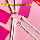 New Cat Paw Chopsticks For Baby Kids Beginner Practical Chopstick Easy Use Learning Training Helper Dishe Dinner Kitchen Tool