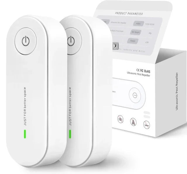 Nuevo repelente ultrasónico de insectos Xiaomi, repelente electrónico de mosquitos, ratones, arañas y cucarachas, insecticida portátil, control de plagas.