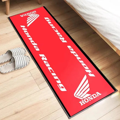 HONDA Motorcycle Carpet Garage Mat Racing Cool Moto Display Motorcycle Display Mat Anti-slip Home Decoration Living Room Rug