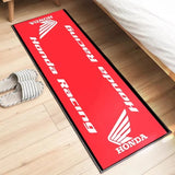 HONDA Motorcycle Carpet Garage Mat Racing Cool Moto Display Motorcycle Display Mat Anti-slip Home Decoration Living Room Rug