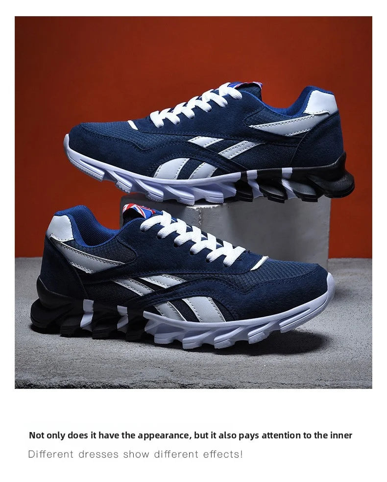 Men's casual sports shoes, outdoor lightweight walking sports running shoes, comfortable high-quality men's tennis shoes