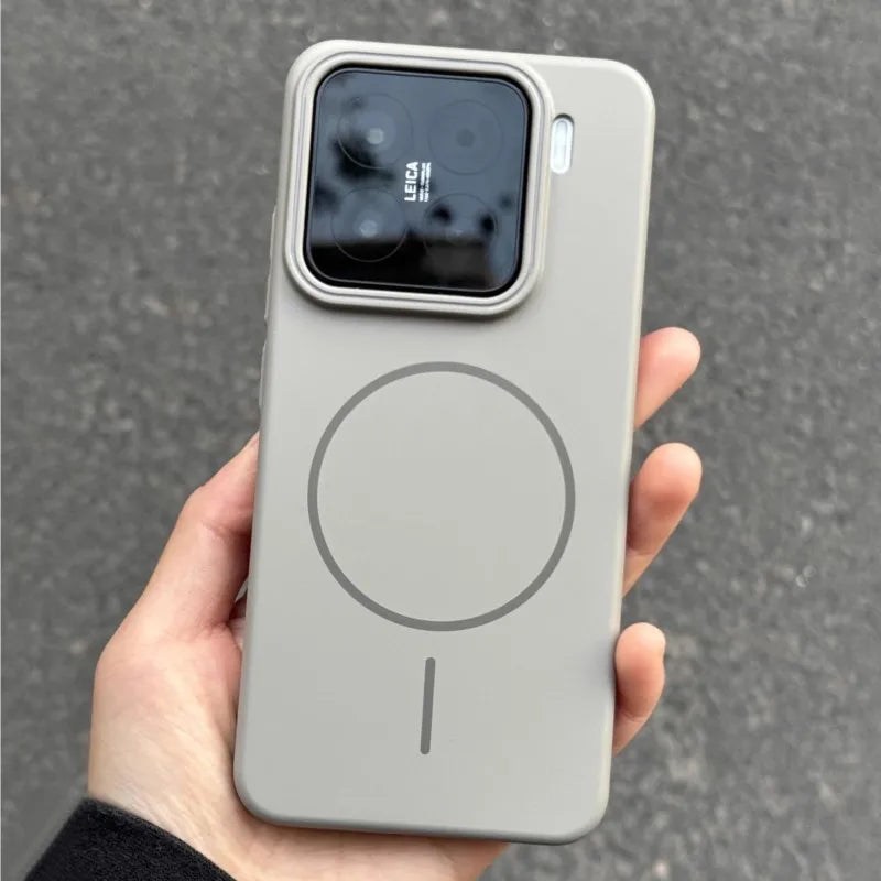 Luxury Magnetic Hard Case for Xiaomi Mi 13 14 14T 15 Ultra Redmi Note 13R 14 Pro Poco F5 F6 F7 For Magsafe Wireless Charge Cover