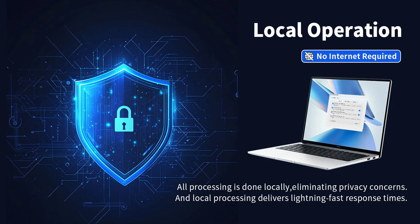 EforLink Computer Touchless ScreenLock, Automatic Locking, UWB High-Precision Ranging, USB Security Key, Windows Security Key