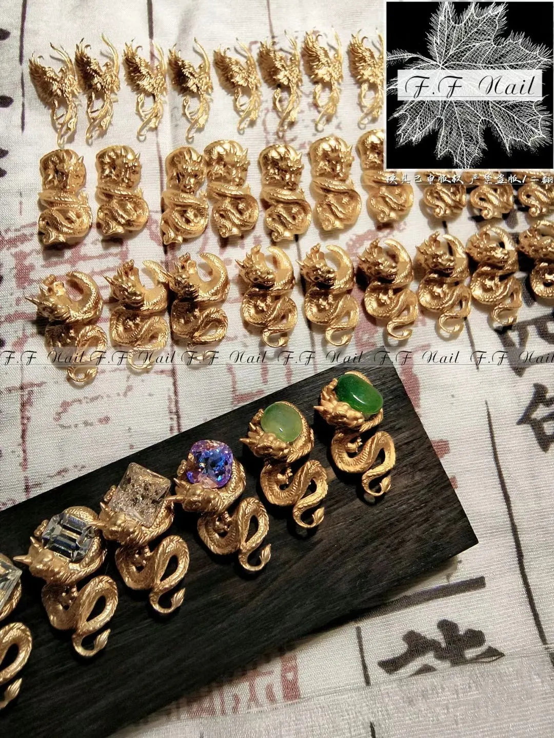 1pc  Snake Flamingo Jellyfish Dragon Dtream 3D Acrylic Mold  Nail Art DIY  Silicone  Nail Art Templates Nails Mold