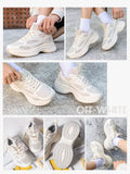 Baasploa Women Running Shoes 35-42 Fashion Lightweight Mesh Breathable Sport Shoes Comfort Soft Female Outdoor Casual Sneakers
