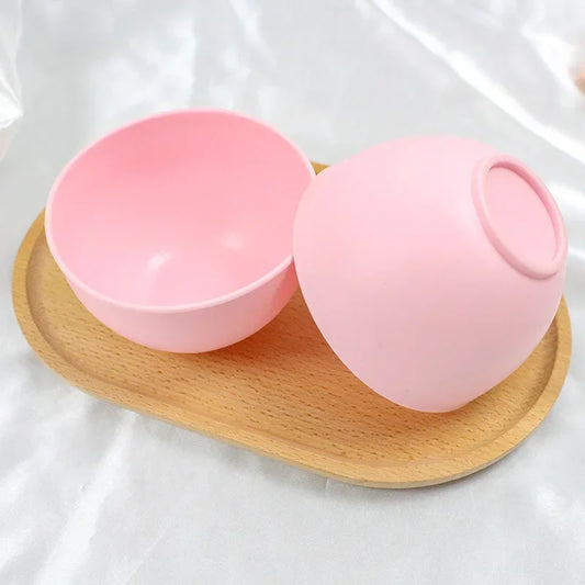 Colorful Silicone Face Mask Bowl Mask Stick Big Face Mask Powder Mixing Bowl Spatula Masks Brush Skin Care Set Beauty & Health